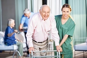 Elder at a Nursing Home